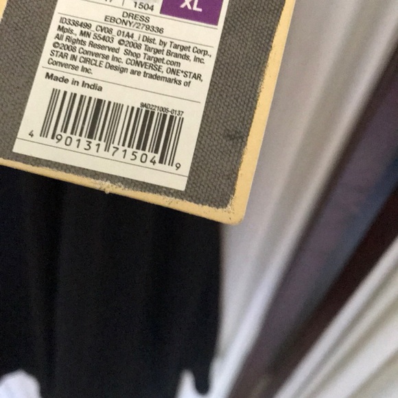 Converse One Star Vintage 1908 Ebony Dress Sz XL - Picture 5 of 8